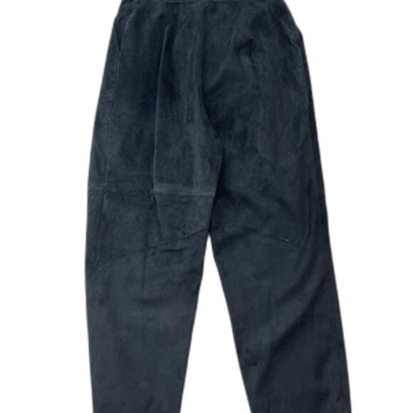 Vintage Danier Black Suede Pants - Picture 4 of 5
